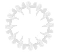 DOITOOL 40 Piezas de Conectores para Zapateros de Bricolaje Soporte Ajustable para Tubos Accesorios para Estantes de Armarios Organizador de Almacenamiento Modular para Hogar