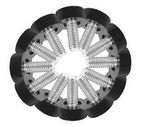 DOITOOL 40 Piezas De Patas Estabilizadoras para Muebles Niveladores De Cama Pernos De Nivelación para Máquina Patas Antideslizantes para Muebles Niveladoras Ajustables De