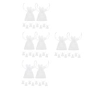 DOITOOL 40 Piezas Encaje Blancas con Cordón para Joyería Bolsitas de Regalo para Boda y Dulces de Pzas