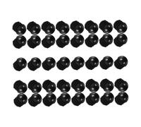 DOITOOL 40 Piezas Tapas Redondas para Patas de Muebles Protectores de Plástico para Tubos de Deslizadores Antirruido para Sillas Mesas y Taburetes Protección para