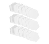 DOITOOL 400 Piezas Plantillas de Papel Hexagonales para Acolchado Reutilizables para Proyectos Diy de Costura y Patchwork Herramientas Educativas para Técnicas de Quilting