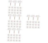 DOITOOL 400 Uds Chinchetas Para Tablero De Corcho Pentagrama H-Nail Alambre De Acero Niquelado