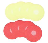 DOITOOL 400piezas Cubiertas De Esponja Desechables Para Micrófono De Escenario Funda Protectora Prueba De Viento Para Transmisión Accesorio De Micrófono De Esponja