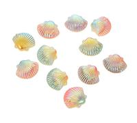 DOITOOL 40piezas Accesorios Para Fundas De Teléfono Charms De Concha Color Degradado De De Mar Color Aleatorio