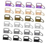 DOITOOL 42 Piezas Llaveros con Cadena de Muñeca Colores Surtidos para Manualidades Diy Clips Metálicos Resistentes para Pulseras Collares y Accesorios de Creación Artesanal