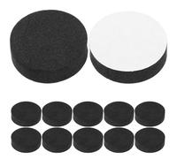 DOITOOL 48 Piezas Unidades Almohadillas Adhesivas Negras para Patas de Muebles Antideslizantes y Amortiguadoras Protectores para Sillas Taburetes Mesas y Macetas Protección de Suelos y