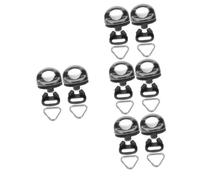 DOITOOL 4juegos Camera Clip Split Triangle Split Hook Wrist Strap Fixing Screw Accesorios De para De Cámara Compatible y Mirrorless De De Seguridad Anillos Triangulares
