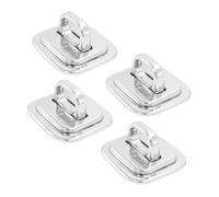 DOITOOL 4piezas Anclaje Candado Cable Portátil Accesorio Anclaje Montaje Escritorio Placa Base Seguridad Candado Cable Portátil Llave Combinación