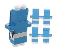 DOITOOL 5 Piezas Adaptador De Fibra Óptica LC Acoplador LC De Fibra para Redes Conectores De Cable para Latiguillos