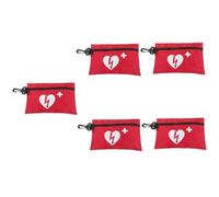 DOITOOL 5 Piezas Bolsa de Medicación Botiquín Vacío de Viaje Camping y Senderismo Almacenamiento Práctico y Color Aleatorio