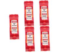 DOITOOL 5 Piezas cerradura de interruptor de pared palanca cambiar muro seguridad luz a prueba de pequeño Cubrir guardia de luz cubierta de salida de control de luz el plastico