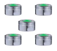 DOITOOL 5 piezas Filtro Aireador para Grifo de Rosca Exterior de Ahorrador de Agua y Antisalpicaduras para Cocina y Hogar con Colador para Filtrar Impurezas y Facilitar Instalación