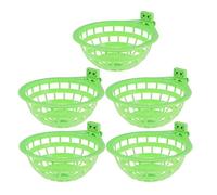 DOITOOL 5 Piezas Loro Suministros Nido de cría de pájaros Sombrero de Copa de Perro jaulas para Canarios Jaula de pájaros Nido de Loros Nido de pájaros Hueco el Nido del pájaro Utensilios