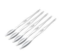 DOITOOL 5 Piezas Utensilios para Comer Marisco de Acero Inoxidable Tenedor para Cangrejo y Pinzas para Bogavante Diseño Resistente y Ergonómico para Patas de Mariscos y Nueces