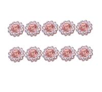 DOITOOL 50 Piezas De Accesorios De Corazón De Flor De Perla Lindas Diademas Artesanales Adornos Kit De Decoraciones Cuentas Y Álbumes De Recortes Hola Cuentas De