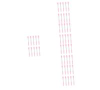 DOITOOL 50 Piezas Máscara De Labios Cuchara Cepillo Exfoliante De Labios Para Mujeres Esponja De Maquillaje Aplicador De Esponja De Labios Crema Depuradora De Labios De Silicona Sombra De