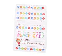DOITOOL 50 Piezas Tarjetas de para Pack Accesorios para Fomentan la Creatividad Observación para Actividades Educativas Motivación