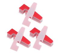 DOITOOL 50 Unidades Adhesive Plastic Presser Foot Pads For Overlock Machines Replacement Accessory For Serger Fit Sewing And Tailoring Use