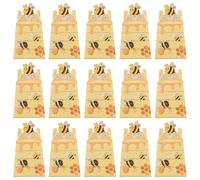 DOITOOL 50 Unidades Cajas de Obsequio para Dulces y Chocolates Diseño Europeo Elegante y Temática de Abejas, Hechas de Papel Resistente y Reutilizable para Fiestas Infantiles y Bodas