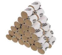 DOITOOL 54 Rollos de Moxa Pura de Artemisa 1.8x3.6 Cm, Pilares de Moxa sin Humo para Moxibustión Terapéutica en Casa, Portátil para Aliviar y Mejorar Circulación