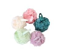 DOITOOL 5piezas Esponjas Banho Suaves Para Ducha Bolas Relajantes De Baño Colores Pastel Accesorio Portátil Para Limpieza Corporal y Exfoliación Diaria