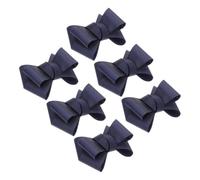 DOITOOL 6 Adornos de Lazos Clásicos de Tela para Decoración de Zapatos Fijación Segura y Uso Versátil Adecuado para Fiestas y Uso Diario