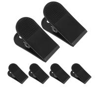DOITOOL 6 Piezas Abrazadera de Seguridad para Cinta de Correr en Plástico Negro Tecla de Parada de Emergencia para Uso en Casa o Gimnasio