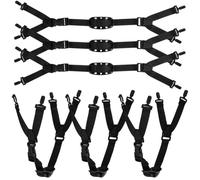 DOITOOL 6 Piezas Correa para Barbilla de Casco de Seguridad Compatible con Casco de Construcción y Duradera para Uso Profesional y Personal Color Aleatorio
