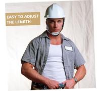 DOITOOL 6 Piezas Correas Ajustables para Casco de Seguridad Bandas Resistentes al Sol Diseño Duradero para Protección Trabajos Exteriores