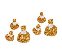 DOITOOL 6 Piezas De Moxibustión Pura De Ajenjo Bolsa Tailandesa Útil Para El Cuerpo Bolsas Calientes Para Remojar Los Pies Salud Mental Bolsas De Para Aroma Bola De Masaje