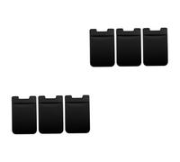 DOITOOL 6 Piezas Soporte para Celular teléfono Palo Adhesivo Pegatina Delgado Cell Phone Wallet poseedor identificación Tarjetero para móvil Cartera Billetera para Celular una Pieza hiyab
