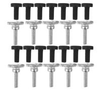 DOITOOL 60 tornillos para prensatelas de máquina de coser - Tornillo de para abrazadera de aguja con fijación metálica - Herrajes de ajuste para el prensatelas para el mantenimiento de máquinas de