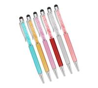 DOITOOL 6piezas Bolígrafo Capacitivo De Cristal Punta De Diamante para Pantalla Táctil para Uso En Dispositivos Móviles Incluye Unidades Color Aleatorio
