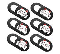 DOITOOL 6piezas Cobertura De Privacidad para Cámara Web Deslizante para Lente De Computadora Protección De Privacidad para Portátil Tapa Camara Ordenador Portatil Diseño Uso Oficina o