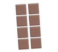 DOITOOL 8 Almohadillas Antideslizantes Autoadhesivas para Patas de Mesa de Madera Maciza Protectores de Goma Gruesa Redondos de 40 MM para Muebles y Sillas Ideales para Proteger Suelos