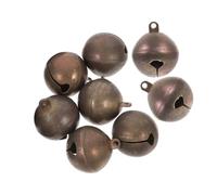 DOITOOL 8 Campanillas Pequeñas de Cobre para Collares de Perros y Gatos Mini Campanas Vintage para Manualidades Anillas para Colgar Sonido Llamativo para Mascotas y Bricolaje