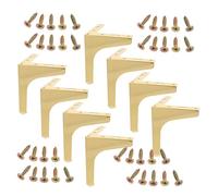 DOITOOL 8 Piezas De Soportes para Pies De Muebles Patas De Mesa Patas De Muebles Patas De Baúl Patas De Sofá De Estilo Transicional Remates De Madera Patas para Marco De Cama
