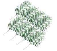 DOITOOL 8 Piezas Hojas Artificiales de Imitación en Bolsa, Alambre Verde | Decoración DIY y Exterior, Flexible para Doblar, Aspecto Realista, sin Fertilizante ni Cuidados
