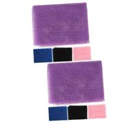 DOITOOL 8 Piezas red de baño depurador de espalda exfoliante depurador de cuerpo de ducha cepillo de piel largo toallas esponjas paño de ducha paño largo tómate un baño Maleza trapo nylon