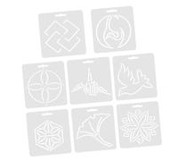 DOITOOL 8 Piezas Reglas de Acrílico para Costura y Patchwork Plantillas Multifunción para Patronaje y Bordado Herramientas Prácticas para Máquinas de Coser Domésticas