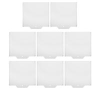 DOITOOL 8 Tapas de botón de Emergencia: Tapa de botón pulsador, Protector de Interruptor, Equipo de Seguridad contra Incendios - Protector de Interruptor de Emergencia Transparente