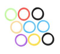 DOITOOL 9 piezas Cubiertas de Llaves de Silicona Flexibles para Identificación y Organización de Llaves Fundas de Teclas Coloridas y Ligeras para Claves de Casa y Coche