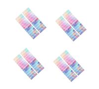 DOITOOL 96 Hojas Pegatinas Sensoriales de Reducción de Estrés Calcomanías Adherentes para Aliviar la Diseño de Geometría Decoración para Escritorio y