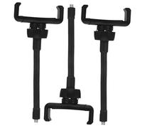 DOITOOL Abrazadera de Cuello de Cisne para Teléfono Rosca 1/4, 3 Piezas | Negro, Plástico Flexible, Conector de Rosca 1/4 de Pulgada y Montaje Giratorio
