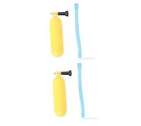 DOITOOL Accesorio De Protección para Cámara De Deportes Acuáticos 2 Piezas Palo para Selfies Accesorios Barra de flotabilidad para empuñadura de cámara Accesorios de cámara Buceo Colocar