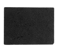 DOITOOL Accesorios para carne: Piedra volcánica para asar carne de 20 x 15 cm, placa para hornear, piedra para barbacoa coreana que retiene el calor, ideal para horno de pizza y calentador de comida