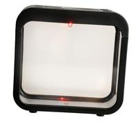 DOITOOL Acuario Luz Led Caja De Cría De Peces Aislante Pecera Transparente para Betta Crustáceos y Camarones Acuario De Escritorio Multifuncional