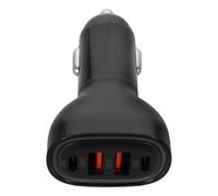 DOITOOL Adaptador de Corriente USB para Coche con 4 Tomas de Carga de 100 W, Cargador para múltiples Salidas, para portátiles, teléfonos móviles y Dispositivos móviles.