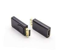 DOITOOL Adaptador Displayport Convertidor Macho Hembra para HDTV y PC Conector Alta Definición Compatible