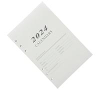 DOITOOL Agenda Planificador Diario Inglés 2024 A5 Cuaderno Planificador Hojas Sueltas Manual de Planificación para Oficina Estudiantes y Viajes Libreta de Notas Ligera y Portátil